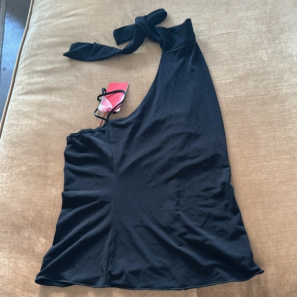 Halter Top short Open back New with tags sz 3-4 fitted Small chest - Picture 6 of 6